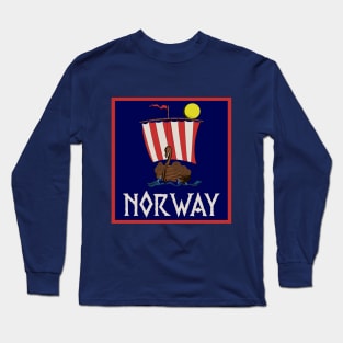 Norway drakkar ship Long Sleeve T-Shirt